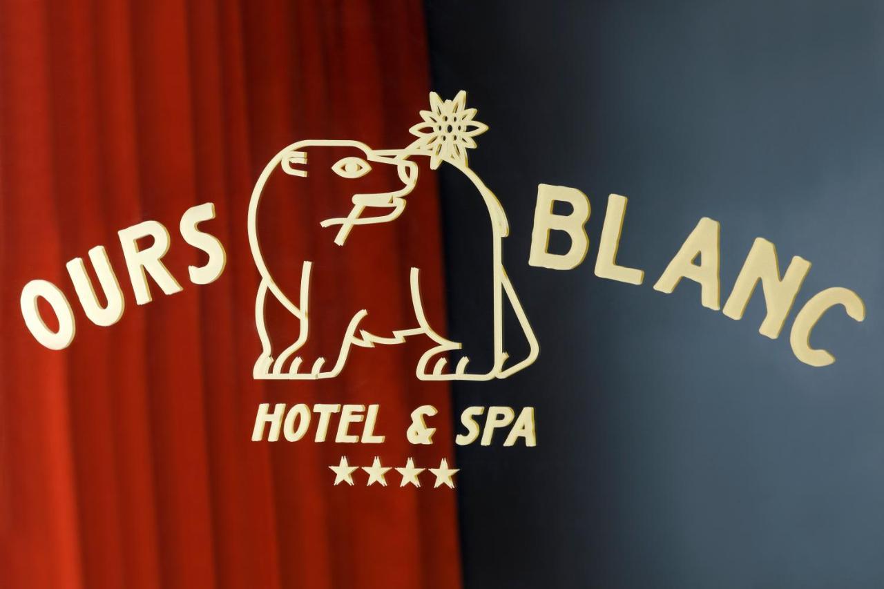 Ours Blanc Hotel & Spa Saint-Martin-de-Belleville Exterior foto