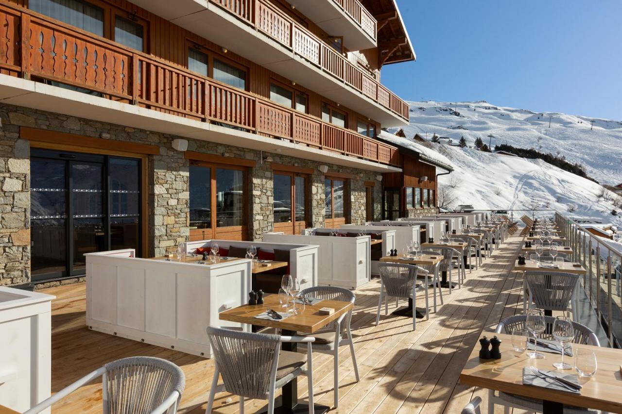 Ours Blanc Hotel & Spa Saint-Martin-de-Belleville Exterior foto