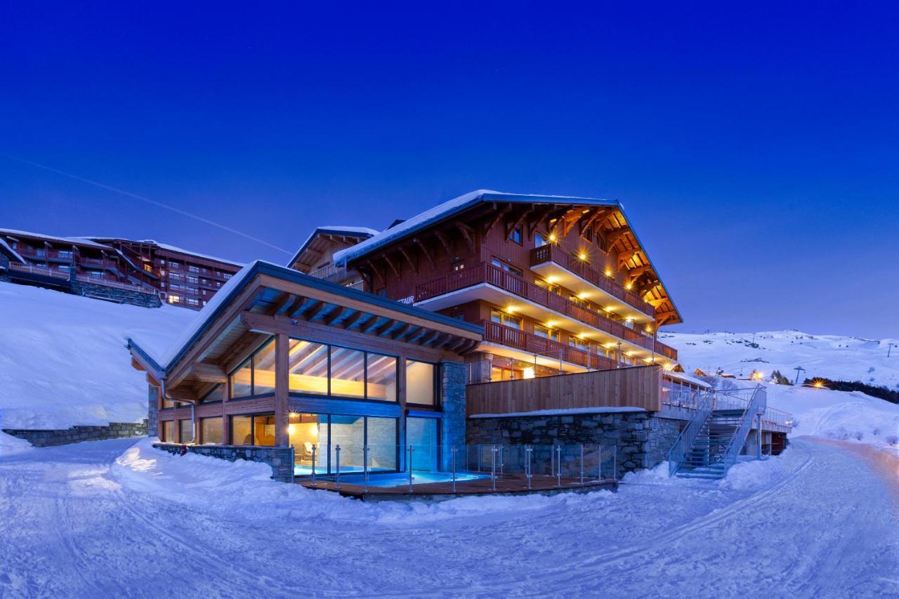 Ours Blanc Hotel & Spa Saint-Martin-de-Belleville Exterior foto
